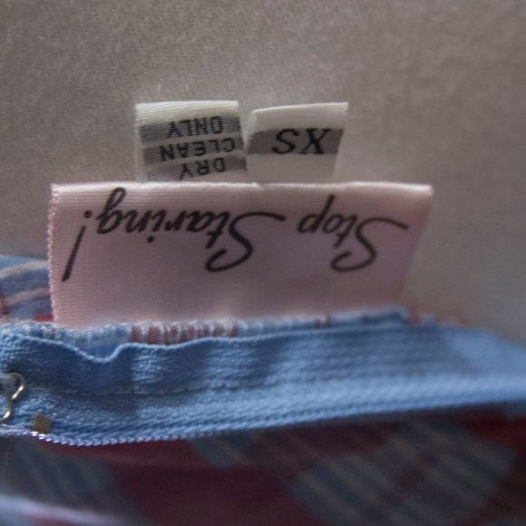 Stop Staring Gingham Wiggle Dress - Picture 3 of 3